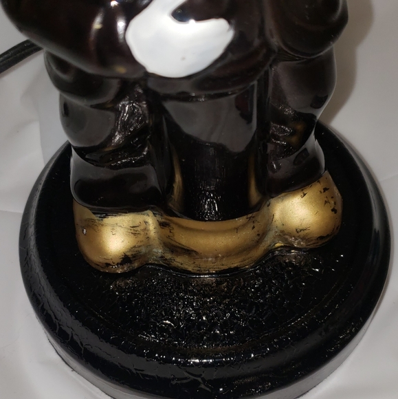 RARE VINTAGE RESTORED DRUNK HOBO LEANING ON LIGHT POLE - Picture 13 of 15